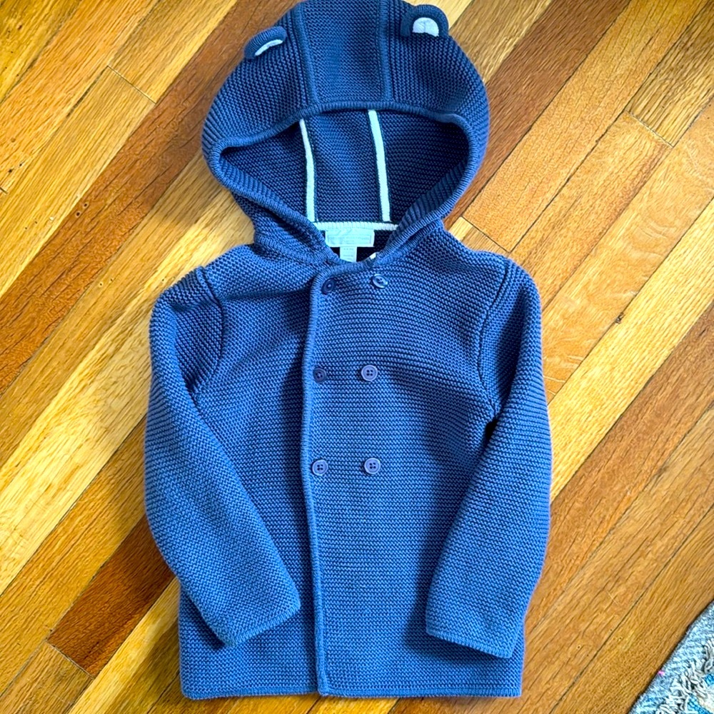 The Little White Company 3t sweater cardigan
